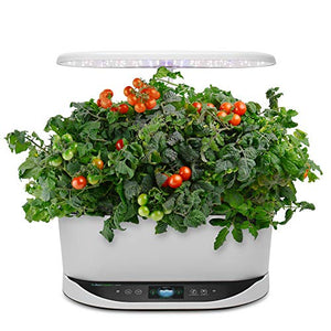 AeroGarden Bounty - Indoor Garden with LED Grow Light, WiFi and Alexa Compatible, White