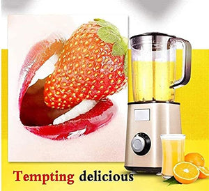 Slow Masticating Juicer, High Nutrient and Vitamins Juice Extractor, Wide Chute Cold Press Juicer for Fruit Reverse Button, Slow Juicer Easy to Clean ZJ666