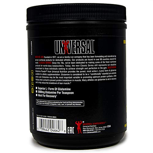 Universal Glutamine, 600-gram