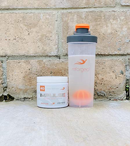 Reforged Impulse ─ Nootropic Energy Drink ─ Cognitive Enhancer and Energy Booster ─ W/CDP-Choline, Huperzine A, N-Acetyl L-Tyrosine, Caffeine ─ Mango, 40 Servings