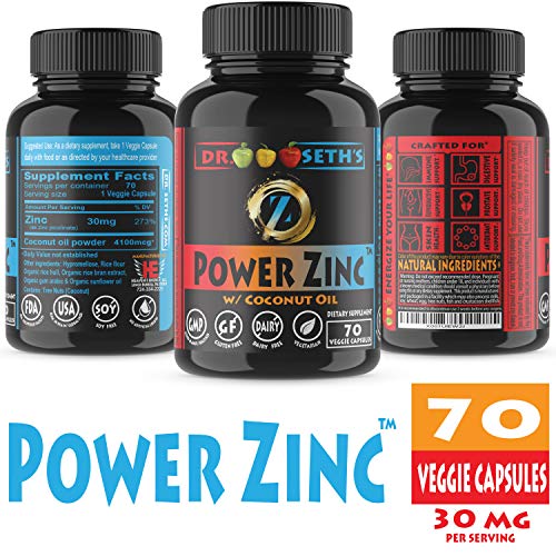 Zinc Supplement in Organic Sunflower Oil & Coconut Oil~ Zinc Picolinate Supplements Now Compare to: 50mg 100mg 25mg 10mg Code Capsules, Pure Liquid Chelated Gluconate Orotate Raw Vegan Vitamin 50 mg