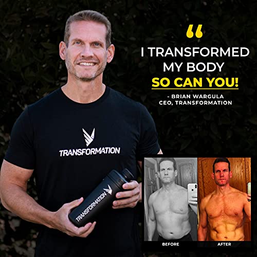 Transformation Chocolate Protein Powder | 30G Multi-Protein Superblend | Collagen Peptides, Egg White & Plant Blend | MCT Oil | BCAA Amino Acids | Probiotics & Enzymes | Low Carb Shake for Men & Women