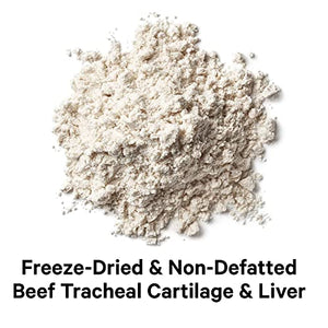 Codeage Grass Fed Beef Cartilage Supplement - Freeze Dried, Non-Defatted, Desiccated Beef Tracheal Bovine Cartilage & Liver Pills – Pasture Raised Argentina Beef Vitamins - Non-GMO -180 Capsules