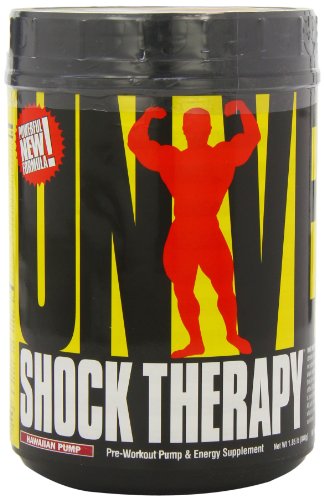 Universal Nutrition Shock Therapy Pre-Workout Pump & Energy Supplement, with BCAA complex, Creatine, and Electrolytes - Hawaiian Pump - 42 Servings