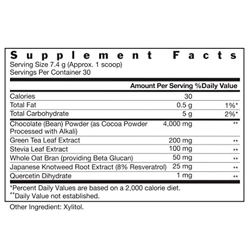 Coco Complete by New Vitality – Immune System and Metabolism Boosting Superfood Powder Supplement, Energy Support, Sugar Free, Real Cocoa Powder & Green Tea Extract, Chocolate Flavor, 30 Servings