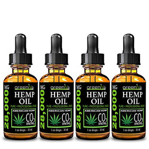 GreenIVe 28,000mg Hemp Oil with Vegan Omegas C02 Extraction Exclusively on Amazon (4)