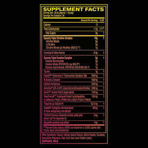 C4 Dynasty MMXX Pre Workout Powder Strawberry Lemonade | Preworkout Energy Supplement for Men & Women | 350mg Caffeine + 6.4g Beta Alanine | 20 Servings