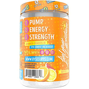 Ryse Project: Blackout PreWorkout SunnyD (9.9 Oz. / 25 Servings)