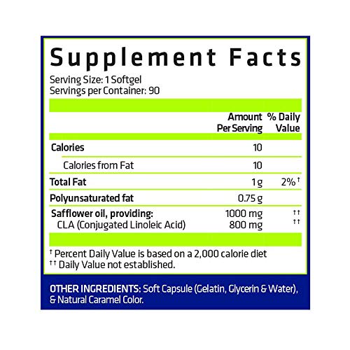 USN Supplements CLA Pure 1000, 90 Count (USS66675)