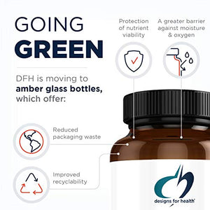 Designs for Health PreTrain NRG Drink Mix - Pre-Workout Powder with Creatine + Green Coffee - Supports Focus, Power + Mental Energy in Athletes - None-GMO, Strawberry Flavor (20 Servings / 180g)