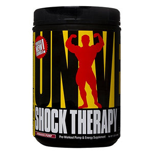 Universal Nutrition Shock Therapy Pre-Workout Pump & Energy Supplement, with BCAA complex, Creatine, and Electrolytes - Hawaiian Pump - 42 Servings