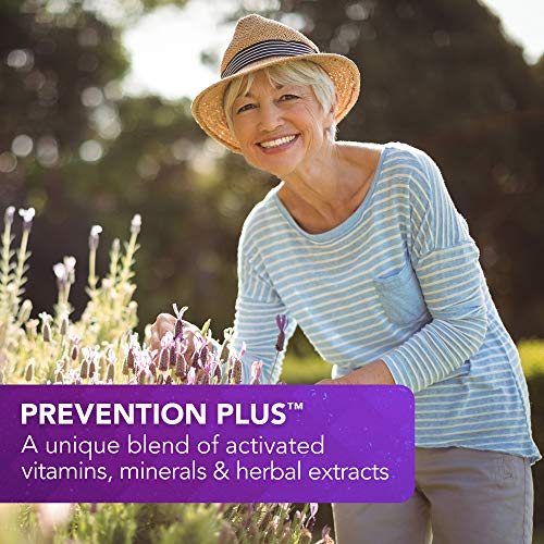 Vital Plan Prevention Plus Daily Multivitamin by Dr. Bill Rawls - Herbal Antioxidant & Multimineral for Women & Men - Vitamins A B D C E, Biotin & Zinc