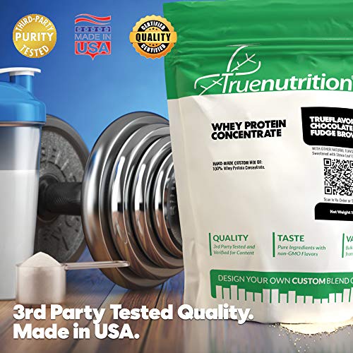 True Nutrition - Whey Protein Concentrate - 100% Whey Protein Powder - Fast Acting Low Carb Protein Powder with Essential Amino Acids - High in Leucine - French Vanilla - 5lbs.