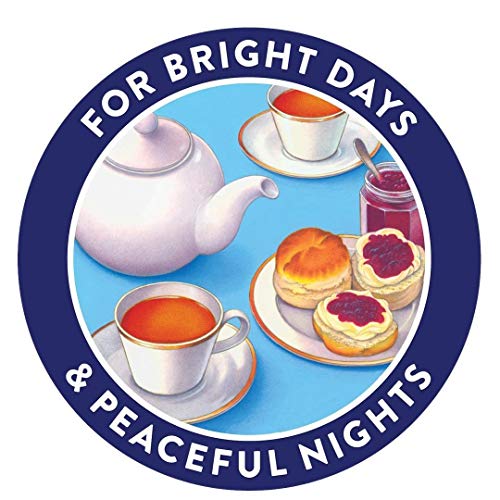 TICK TOCK TEAS Naturally Caffeine Free Red Bush Herbal Green Tea, 40 Count, Organic Rooibos Green Tea, 2.5 Oz