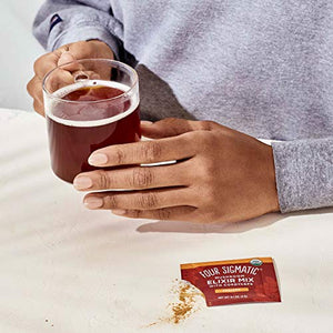 Four Sigmatic Cordyceps Mushroom Elixir, Organic Cordyceps Mushroom Powder with Rose Hips & Schisandra, Support Energy & Athletic Performance, Keto & Portable, Pack of 20