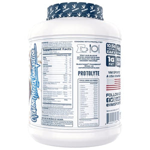 VMI Sports | ProtoLyte Whey Isolate Protein Powder | Low Calorie Whey Protein Powder for Weight Loss | Protein Powder for Muscle Gain | Digestive Enzymes | Non-GMO (Milk and Cookies, 4.6 Pounds)
