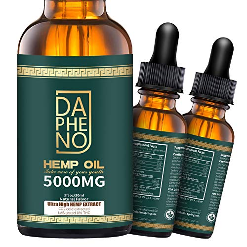 10000mg Hemp Oil, Relief, Grown & Made in USA, Natural Pure Organic, Vegan Friendly
