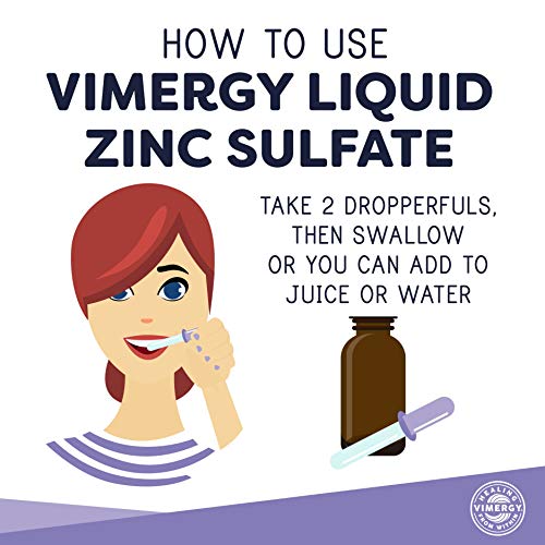 Vimergy USDA Organic Zinc (115 ml)