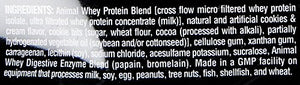 Animal Whey Isolate Whey Protein Powder – Isolate Loaded for Post Workout and Recovery – Low Sugar with Highly Digestible Whey Isolate Protein - Cookies and Cream - 10 Pounds