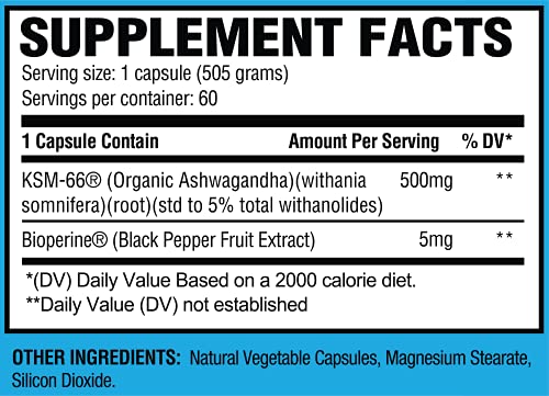 Revive MD - ASHWAGANDHA | KSM 66, Mood, Stress, & Overall Health Support