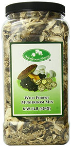 Mushroom House Premium Dried Mushroom Forest Blend, 1 Pound