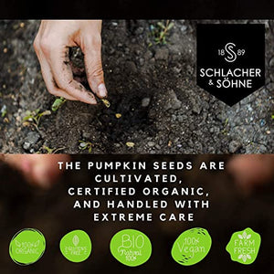 Schlacher & Söhne Organic Styrian Pumpkin & Hemp Seed Protein Powder 100% Pure, Plant Protein, Non GMO, Gluten Free, Vegan, No Additives, Made in Austria