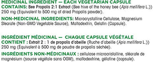 2 Bottles x Organika Himalayan Bee Propolis, 500mg, 200 Capsules