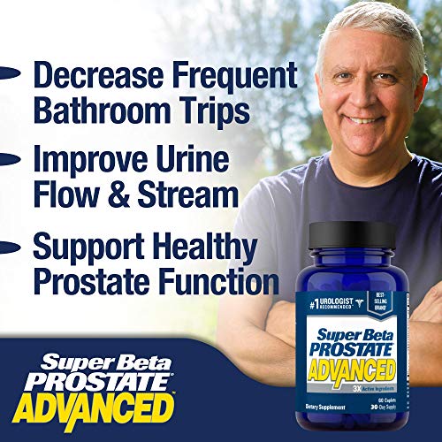 Super Beta Prostate Advanced Supplement for Men - Reduce Bathroom Trips Day & Night, Support Healthy Prostate + Ruby Reds Fruit & Vegetable Superfood Powder for Energy, Immune Support & Overall Health