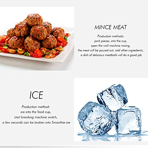 VDSOIUTYHFV Juicer, Slow Masticating Juicer Extractor, Professional Mini Cold Press Juicer Machine, Quiet Motor,400ML Jug, Reverse Function