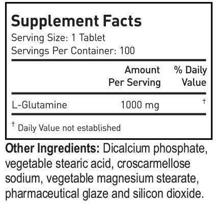 Crazy Muscle Keto Friendly L Glutamine Capsules 1000mg, Post Workout Supplement to Increase Recovery, Decrease Delayed Onset Muscle Soreness, Reinforce Strength Gains & Heal Leaky Gut (100 Pills)