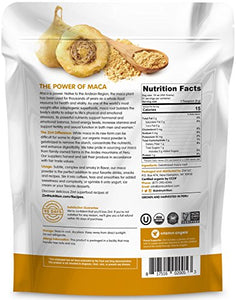 Zint Organic Maca Powder: Gelatinized, Non GMO, Yellow Maca Root - Adaptogen Superfood (16 Ounce)