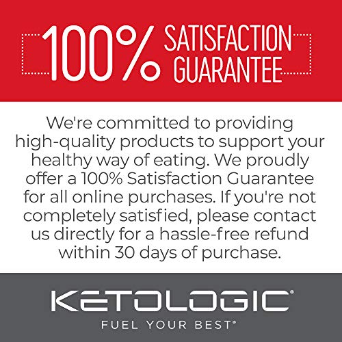 KetoLogic BHB Exogenous Ketones Drink Powder + Electrolytes + Caffeine - Keto Pre-Workout - Patented goBHB® Max Results - Amplify Ketosis, Utilize Fat for Energy (30 Servings) Chocolate