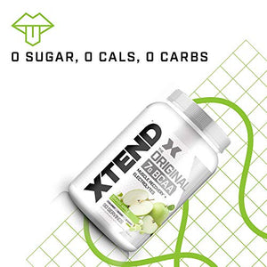 XTEND Original BCAA Powder Smash Apple | Sugar Free Post Workout Muscle Recovery Drink with Amino Acids | 7g BCAAs for Men & Women | 90 Servings