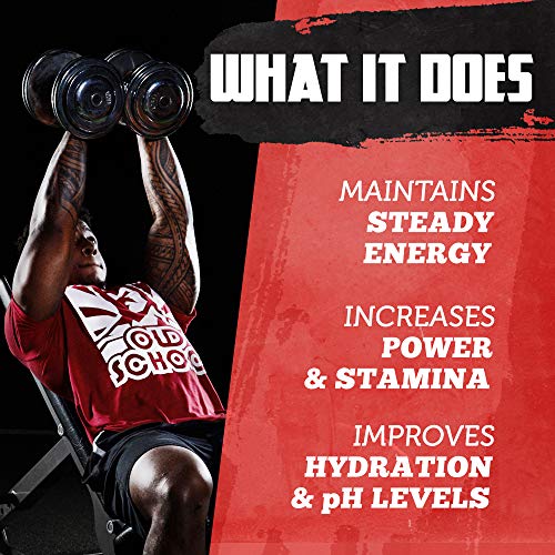 OLD SCHOOL VINTAGE BLAST – All Natural Pre-Workout Powder, Smooth Energy, NO2 Pumps, Training Endurance, D-Aspartic Acid, Citrulline, Beta Alanine, Carnitine, Vit C, Blueberry Lemonade, Vegan, Non-GMO