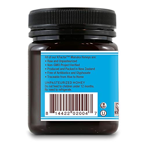 Wedderspoon Raw Premium Genuine New Zealand Manuka Honey, 8.8 Ounce