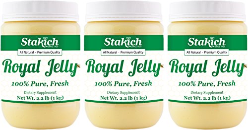 Stakich Fresh Royal Jelly - Pure, Natural, No Additives - 3 Kilograms
