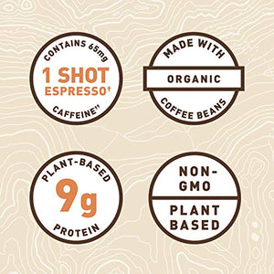 CLIF BARS with 1 Shot of Espresso - Energy Bars - Coffee Collection Variety Pack - 65 mgs of Caffeine Per Bar - Made with Organic Oats - Plant Based Food- Kosher (2.4 Ounce Breakfast Bars, 15 Count)