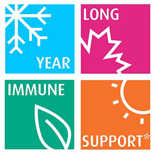 Qunol Immune Support, Vegetarian Capsules, 7 in 1 Immunity Defense Booster Supplement, Vitamin C, Zinc, Elderberry, Echinacea, Selenium, Eleuthero and Andrographis, 60 Count