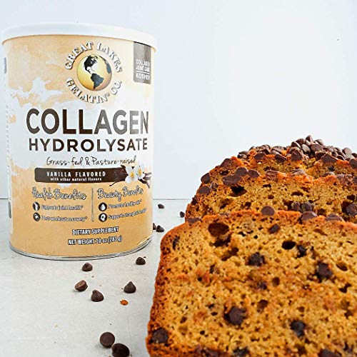Great Lakes Gelatin Collagen Hydrolysate Powder 16 oz + Vanilla Collagen Hydrolysate Powder 10 oz