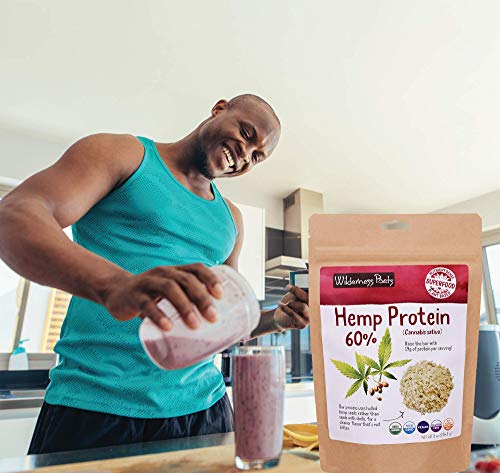 Wilderness Poets, Cold Pressed Organic Hemp Protein Powder, 19 G (352 Ounce - 22 Pound)