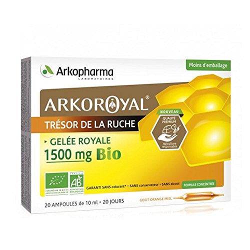 Arkopharma Arko Royal Organic Royal Jelly 1500mg 20 x 15ml