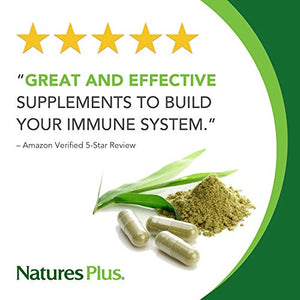 NaturesPlus Quercetin Plus with Vitamin C & Bromelain - 650 mg, 90 Vegetarian Tablets - Allergy Relief Supplement, Antioxidant, Anti-Inflammatory - Gluten-Free - 45 Servings