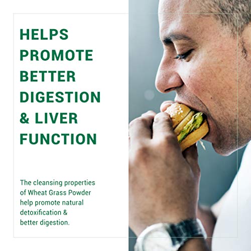 Purisure Wheat Grass Powder, Gluten-Free Superfood, Perfect Source of Vegan Protein, Amazing Nutrient-Rich Whole Food Supplement, 227 g (8oz)