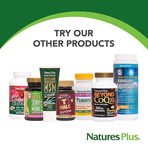 NaturesPlus Quercetin Plus with Vitamin C & Bromelain - 650 mg, 90 Vegetarian Tablets - Allergy Relief Supplement, Antioxidant, Anti-Inflammatory - Gluten-Free - 45 Servings