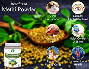 AYURVEDASHREE Fenugreek Seeds Powder 100 Gm I Trigonella foenum-graecum Sd. | Methi Powder | Spice Indian Cuisine | Hair Care | Improves Digestion