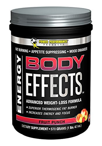 Power Performance Products, Body Effects, Pre Workout Supplement - 570 Grams (Fruit Punch)