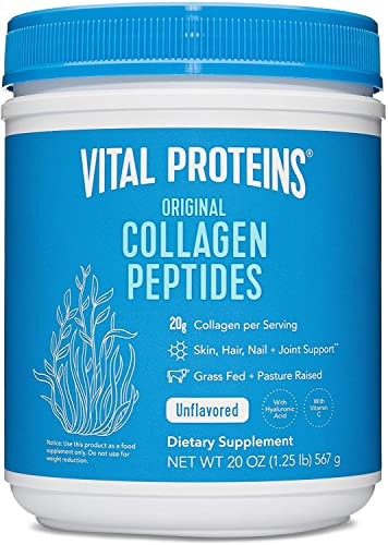 Vital Proteins Collagen Peptides Powder Supplement, Unflavored, 20 oz