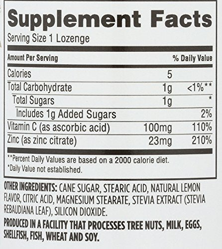 365 by Whole Foods Market, Lozenges Zinc Vitamin C, 90 Count