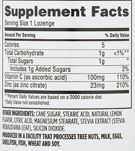 365 by Whole Foods Market, Lozenges Zinc Vitamin C, 90 Count