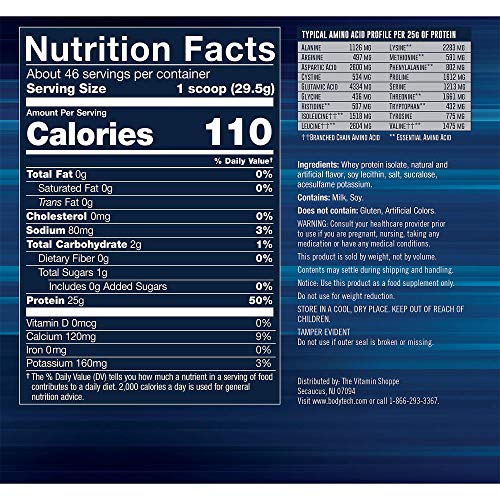 Whey Protein Isolate Fruity Cereal (3 Lbs. / 46 Servings)